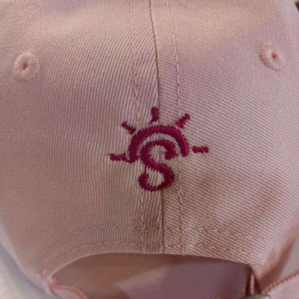 Organic Baseball Cap - Pink with Pink - Image 2