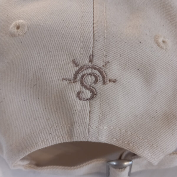 Organic Baseball Cap - Neutral with Sand - Image 2